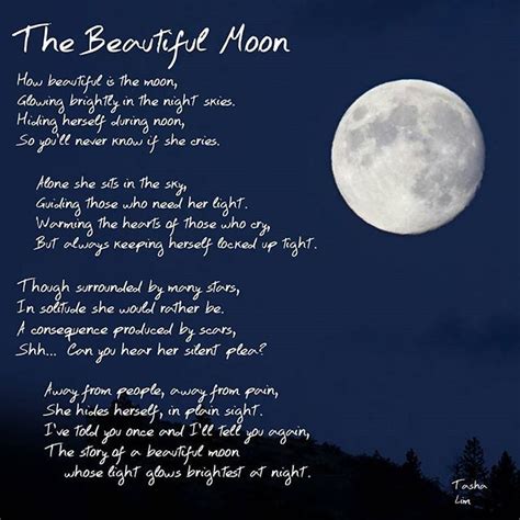 wolfdancer: “Tasha G Lim ” | Moon and star quotes, Sun and moon poem, Moon poems