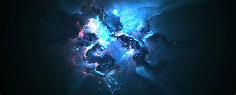 Dark Blue Galaxy Wallpaper Engine