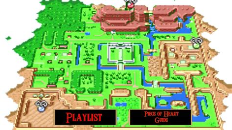 Let's Play The Legend of Zelda: A Link to the Past - Hyrule Map - YouTube