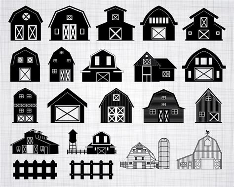 Barn Silhouette Vector at Vectorified.com | Collection of Barn Silhouette Vector free for ...