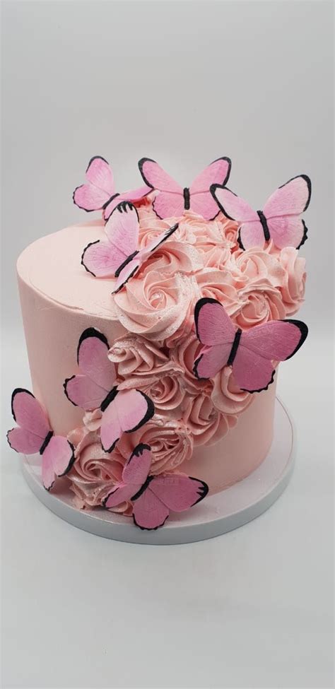 Butterfly cake Butterfly Birthday Cakes, Butterfly Cakes, Pink ...