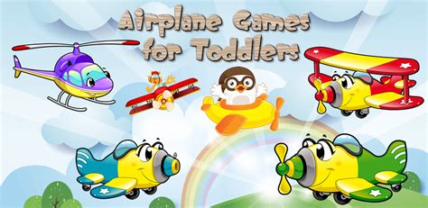 Airplane Games for Toddlers and Kids : discover the air vehicles and ...