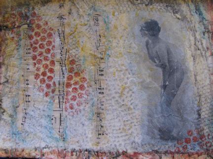 September Morn - a collage painting