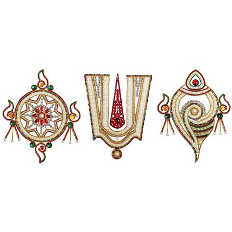 Shri Tirupati Balaji Shankha Chakra Tilak – aabhaas design and craft