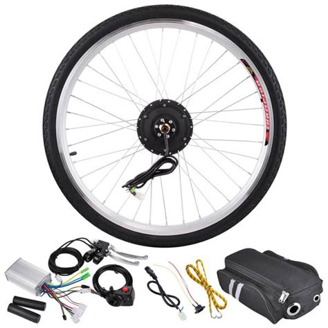 250 Watt 26 Inch Front Wheel Electric Bicycle Motor Kit 36v