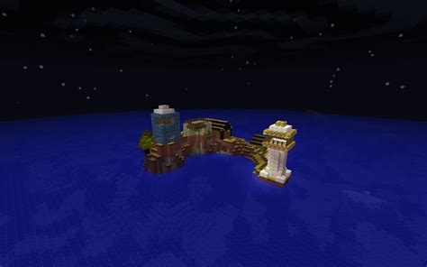 Island Village Minecraft Map