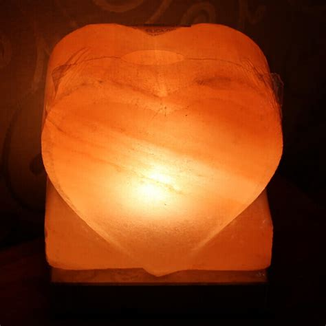 Heart Salt Lamp (Upright) For Sale - AfterPay Available