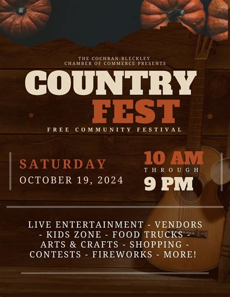 Country Fest — Cochran-BleckleyChamber