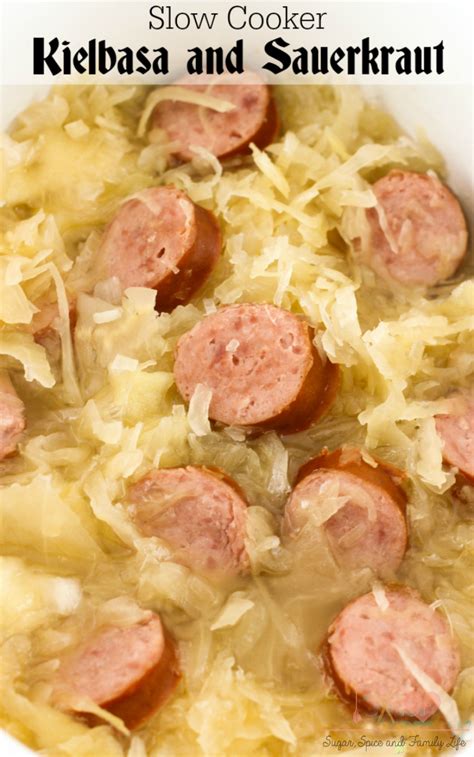 kielbasa sauerkraut crockpot