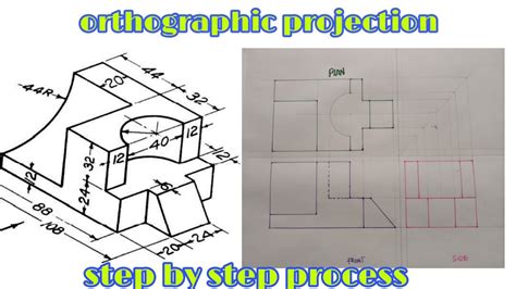 orthographic projection in - engineering and technical drawing (third ...