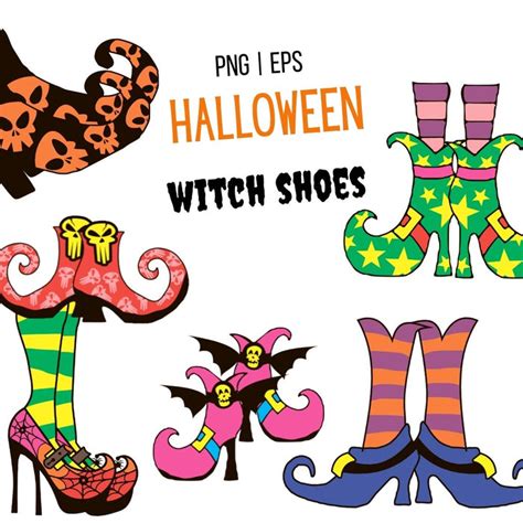 Witch Shoes Clipart vector for instant download - Svg Ocean — svgocean