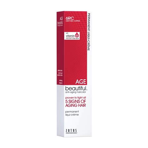 AGEbeautiful Agebeautiful liqui-creme 6rc light red copper, 2 Ounce ...