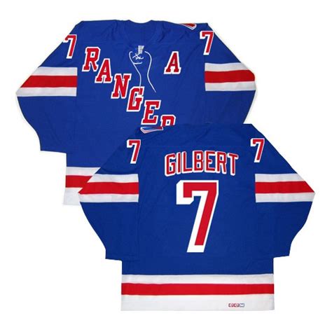 Rod Gilbert New York Rangers CCM Authentic Royal Blue New Throwback ...