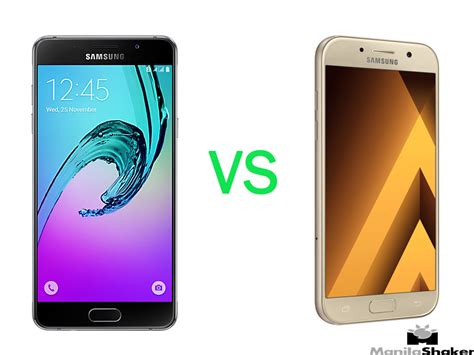 Samsung Galaxy A5 2016 vs Samsung Galaxy A5 2017 Specs, Price Comparison