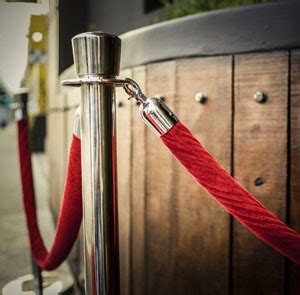 Stanchion Rope Barriers: Best Quality Velvet Rope | Lavi