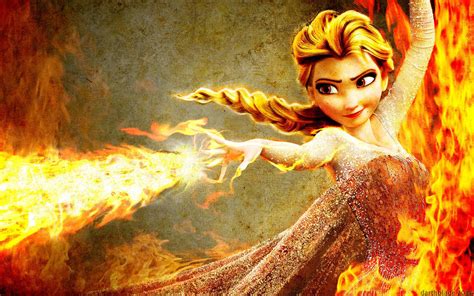 Fire Elsa by darthblade on DeviantArt