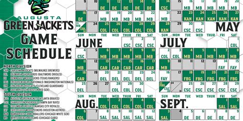 GreenJackets Announce 2023 Schedule | MiLB.com