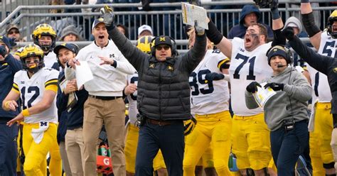 Jim Harbaugh speaks after finally knocking off Ohio State - On3