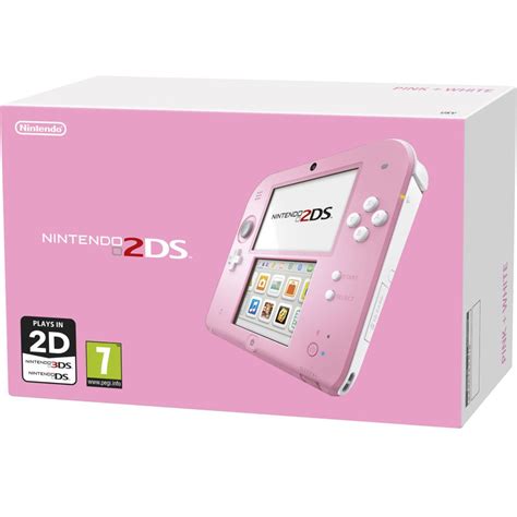 Nintendo 2DS Console (Pink + White) | Nintendo UK Store