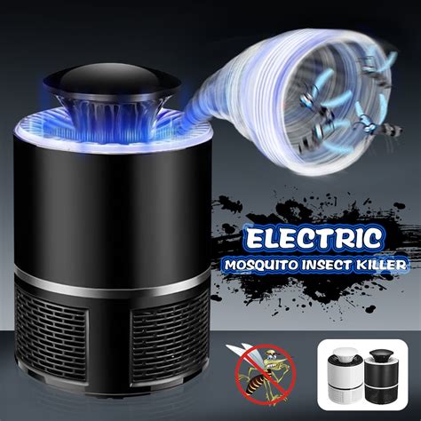 Electric Mosquito Killer Mosquito Lamp Fly Insect Bug Zapper 360 Degrees LED Light Non-Toxic ...