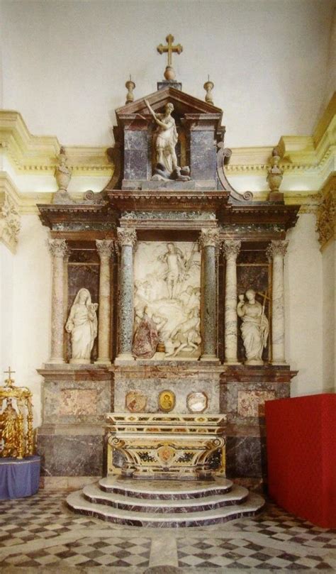 Altar, originally planned as the tomb monument) of Pope Pius V; ca ...