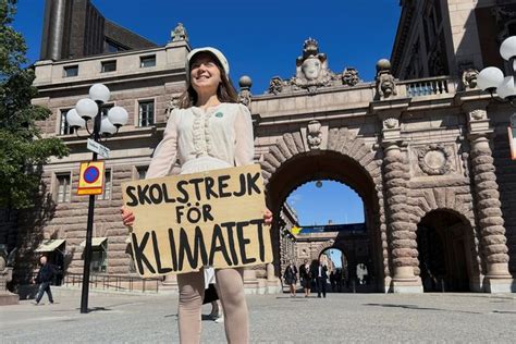 Greta Thunberg Holds Last School Climate Strike After 251 Straight Weeks - WSJ