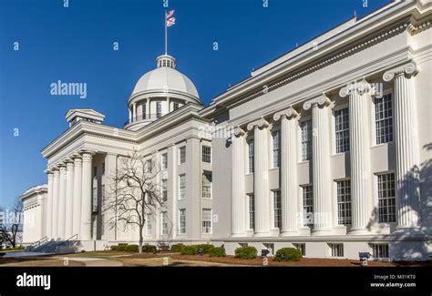 Alabama state capitol building in Montgomery Stock Photo - Alamy