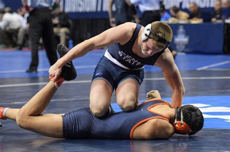 Penn State opens 16-point lead by placing 5 into Friday night's semifinals of NCAA Wrestling ...