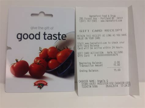 Hannaford gift card Value: $15 | Gifts cards, Gift card, Cards