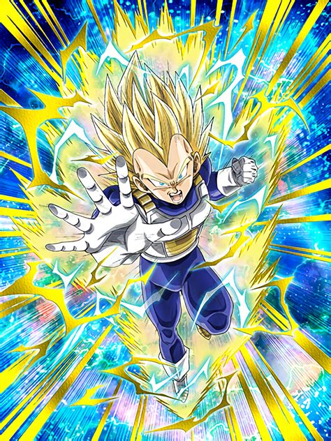 Stunning Power Super Saiyan 2 Vegeta | Dragon Ball Z Dokkan Battle ...