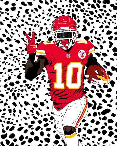 Tyreek Hill Cheetah Print | Etsy