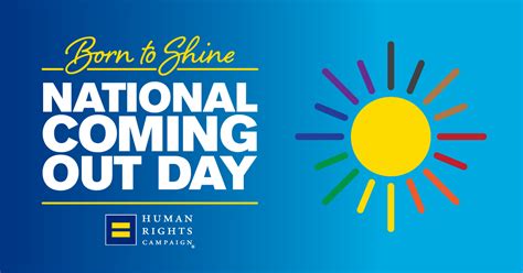 Celebrate National Coming Out Day with HRC! - Human Rights Campaign