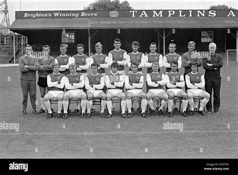 Brighton &Hove Albion players and officials Stock Photo: 107891447 - Alamy