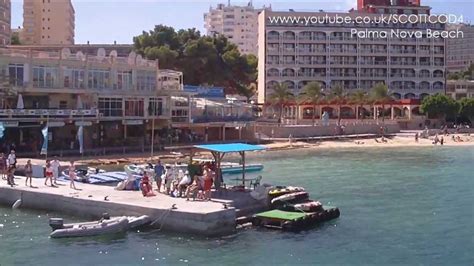 Magaluf Beach to Palma Nova Beach - YouTube