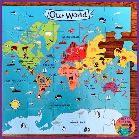 Explore World Geography Through Puzzles - Globe Trottin' Kids