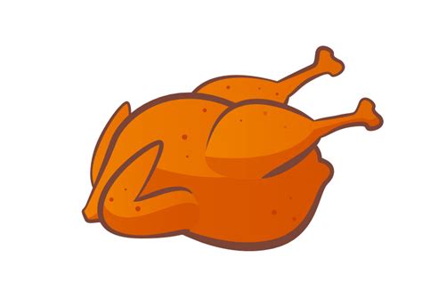 Roast Chicken Free Vector