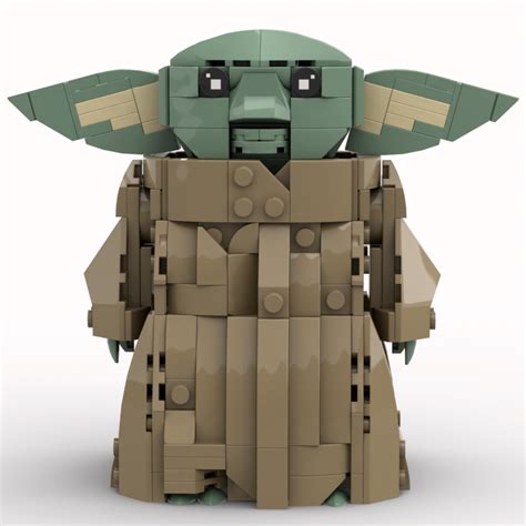 LEGO® instructions Grogu midifigure (fits the Mandalorian megafigure)