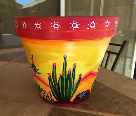 Pin by Arthur Castilleja on Mexican culture | Decorated flower pots ...
