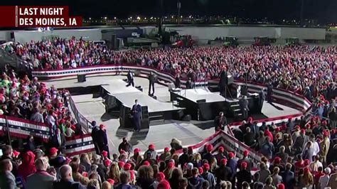 Trump holds packed Iowa rally despite WH advisory [Video]