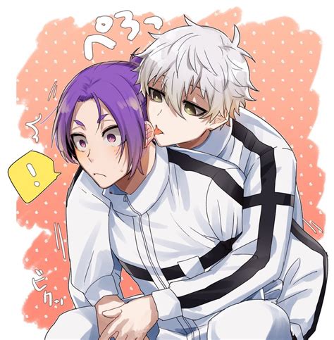 nagi seishirou and mikage reo (blue lock) drawn by yuu_2111 | Danbooru