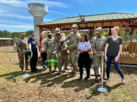 Fort Gordon hosts ribbon cutting ceremony to celebrate garden ...