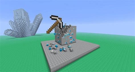 Diamond Block Minecraft Map