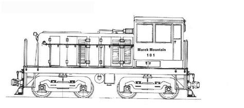 narrow gauge diesel locomotive drawings - paintingtechniquewordsearch