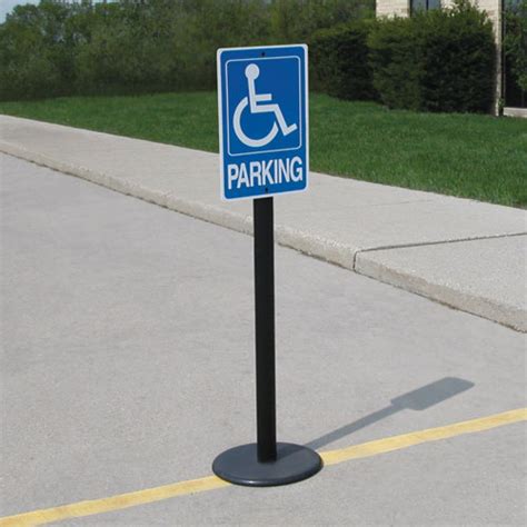 Outdoor Parking Lot Post | US Markerboard