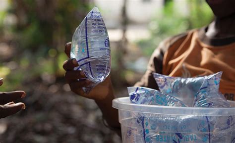 Water Sachet Packaging Found a Recycle Source in West African Country | Packaging Strategies