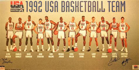 1992 USA Basketball "Dream Team" Starline Poster | Usa dream team ...