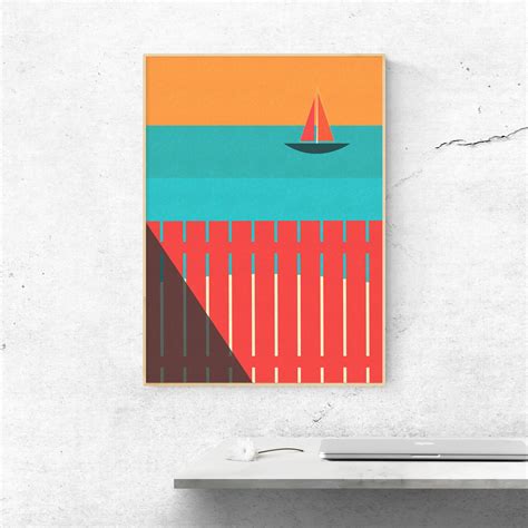 Summer Wall Art Summer Art Print Summer Beach Art Print - Etsy