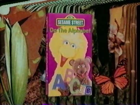 Sesame Street Do The Alphabet Vhs 1996