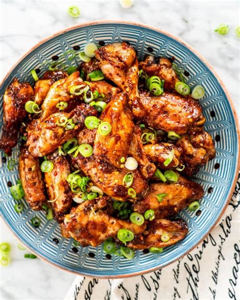 Honey Garlic Chicken Wings - Jo Cooks