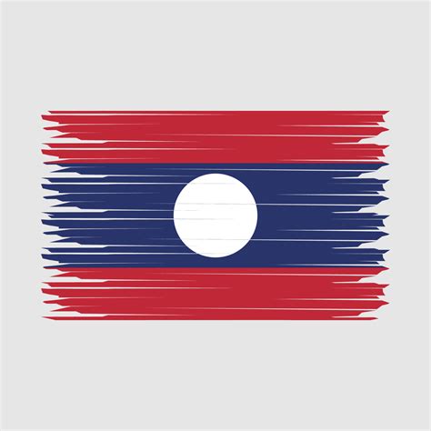 Laos Flag Illustration 21568545 Vector Art at Vecteezy